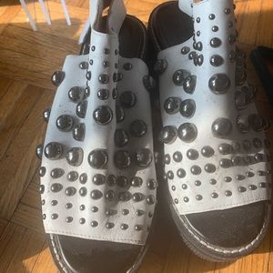 Jeffrey Campbell stud sandals